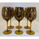 Jogo de Taças de Vinho Leopard